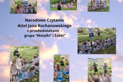 Narodowe Czytanie dzieł Jana Kochanowskiego z przedszkolakami - 1